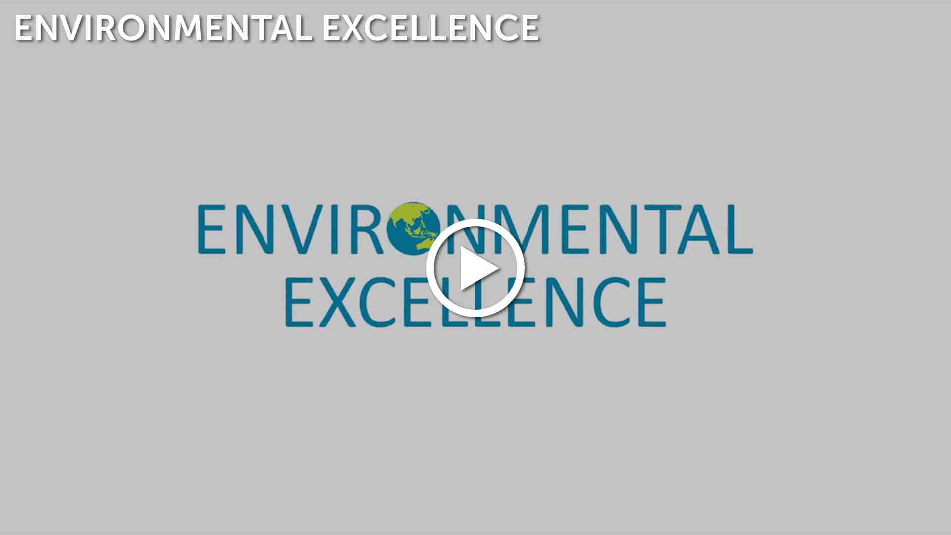 Environmental Excellence Video Thumbnail
